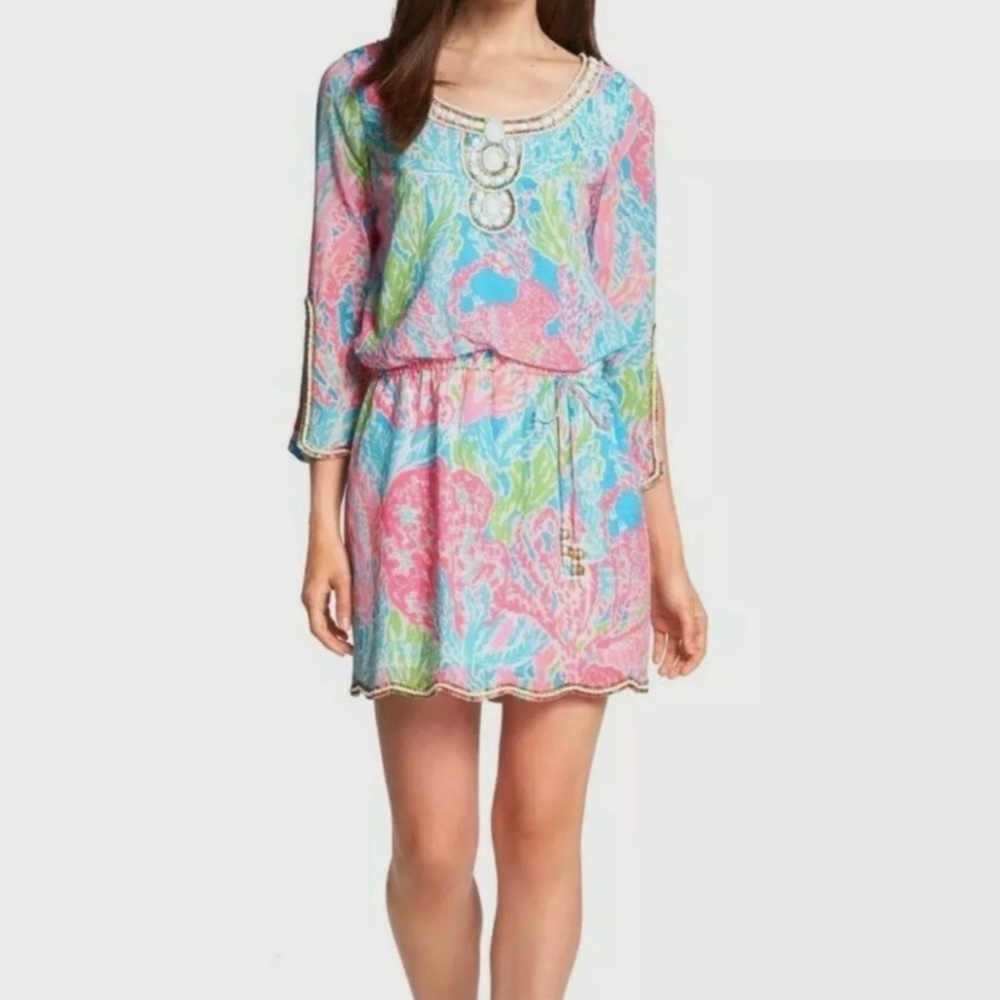 Lilly Pulitzer Delisa Dress in Let’s Cha Cha